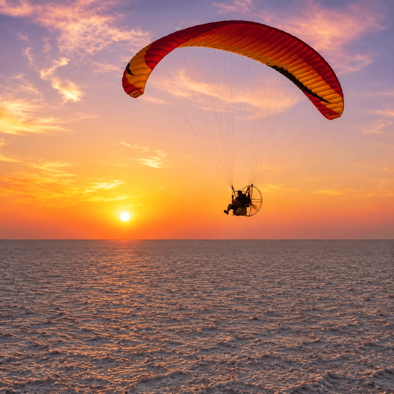 Paramotoring